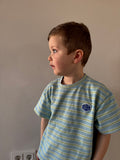 Fresh Stripe T-shirt blauw