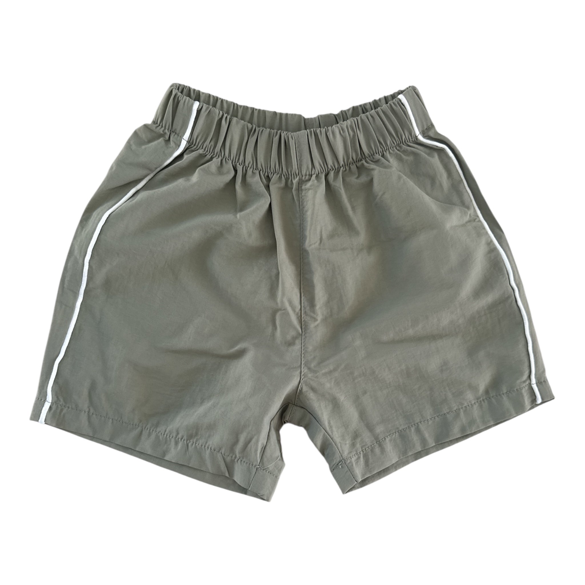 Short streep khaki