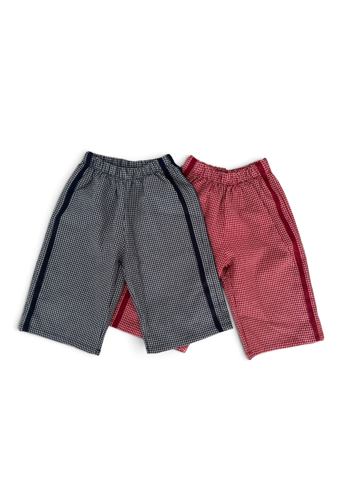 wide leg broekje geruit