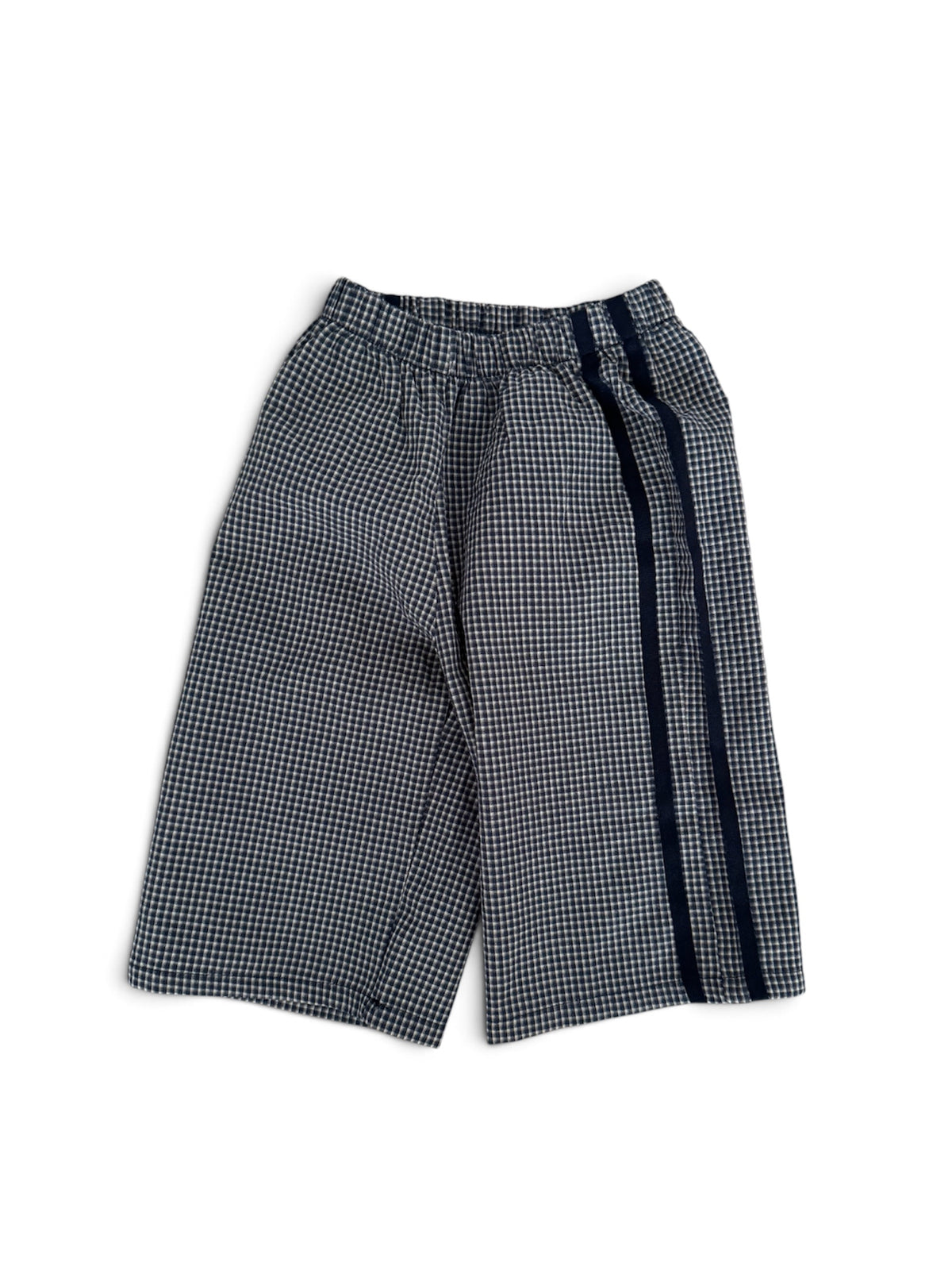 wide leg broekje geruit