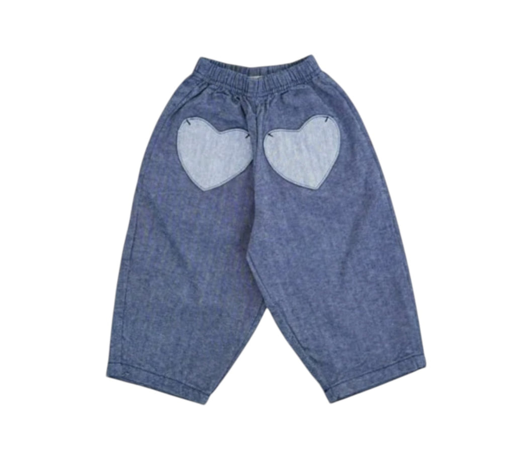 Love Pocket Pants blauw