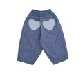 Love Pocket Pants blauw
